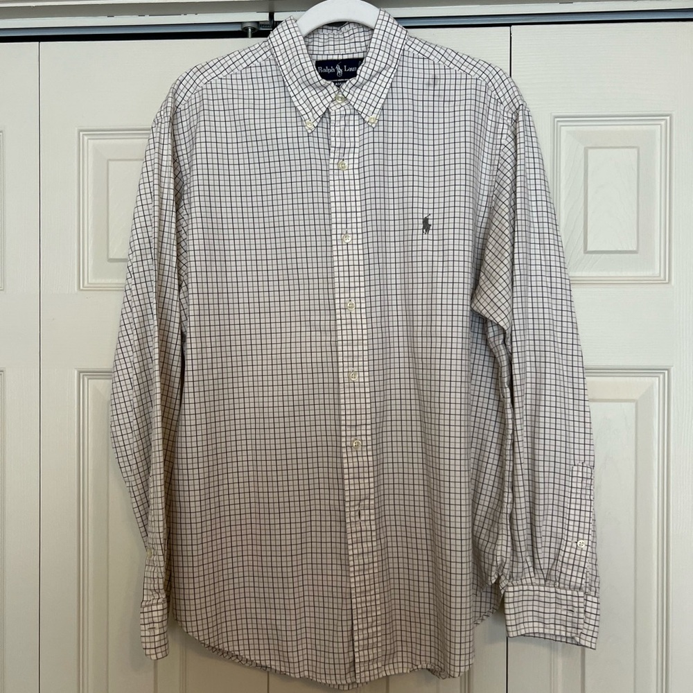 Ralph Lauren Plaid Button-Down